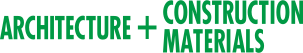 Architecture + Construction Materials logosu