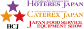 HJC - Hoteres Japan / Caterex Japan / JFSES logosu