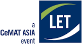 LET - a CeMAT ASIA event logosu
