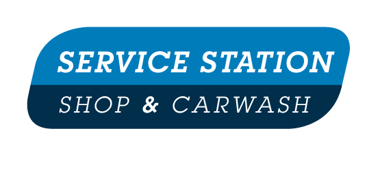 SERVICE STATION, SHOP & CAR-WASH logosu